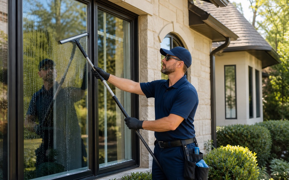 Window cleaning service example